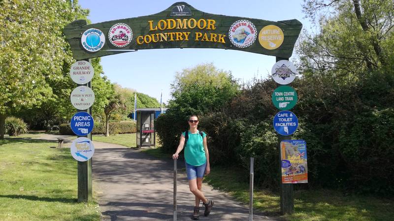 weymouth portland dorset england uk - Lodmoor Country Park