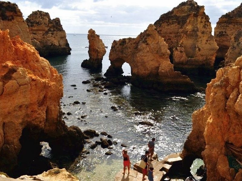 7 Most beautiful beaches of the Algarve Region in Portugal - Ponta da Piedade