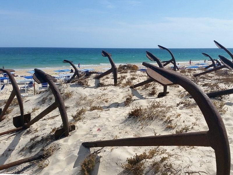 7 Most beautiful beaches of the Algarve Region in Portugal - Praia do Barril