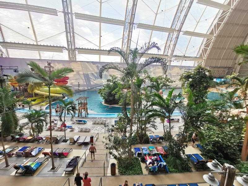 Tropical Island Resort, the largest water park in the world in Germany