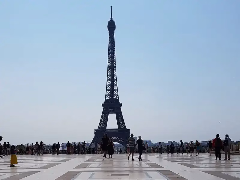 Places Best Photo Eiffel Tower Paris France - Place du Trocadéro