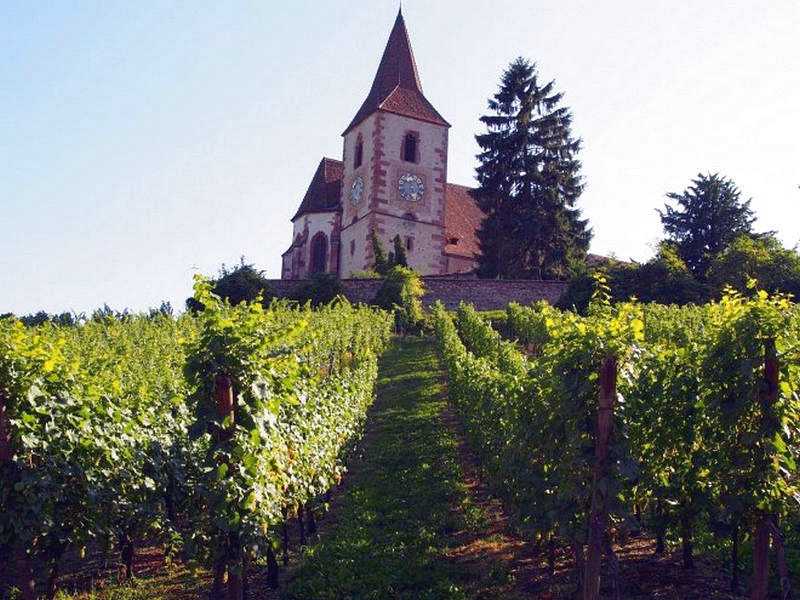 The Most Beautiful Villas in France - Hunawihr one of the Les Plus Beaux Villages de France in Alsace, France