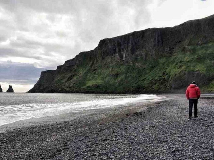 Iceland's black sand beaches, including Reynisfjara and Vík í Mýrdal