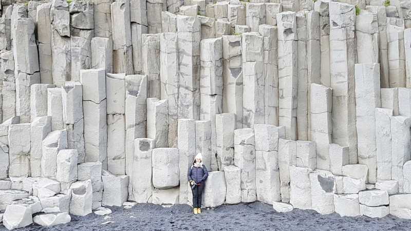 Reynisdrangar Basalt Formations, the Dwarfs of Reynisfjara Beach in Vík í Mýrdal