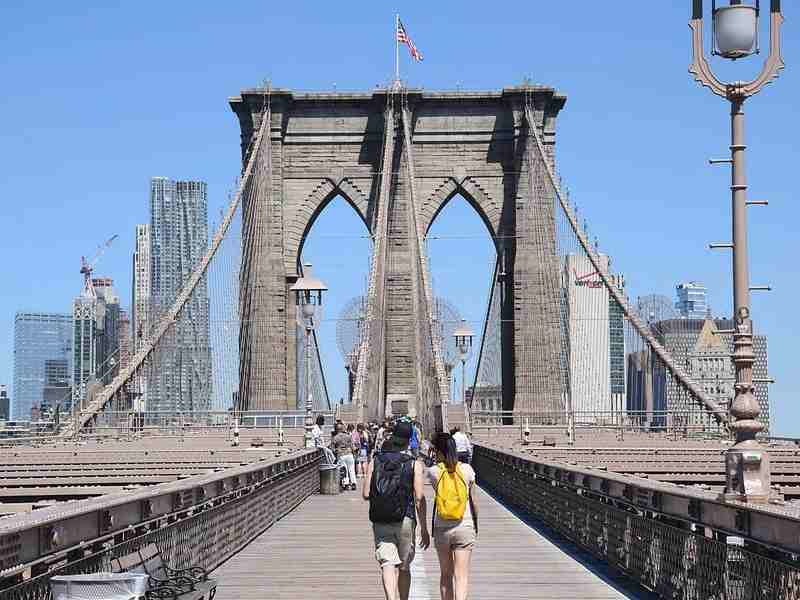 What sights to visit in New York - Brooklyn Bridge
