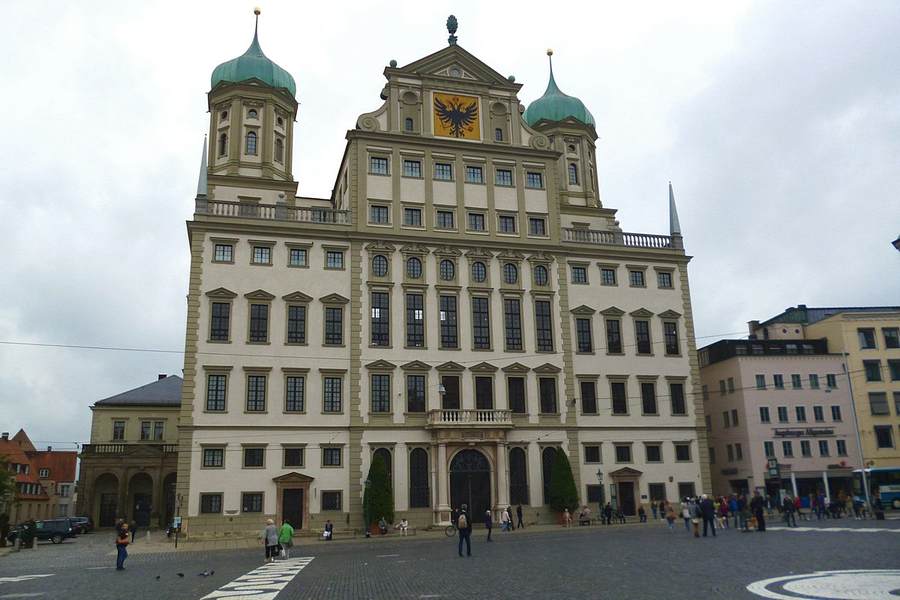 Main tourist attractions of Augsburg in Germany