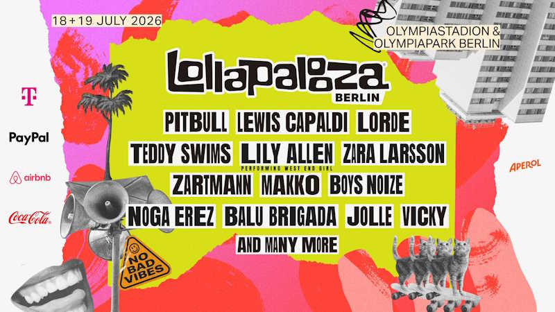 Lollapalooza Berlin 2026 in Germany