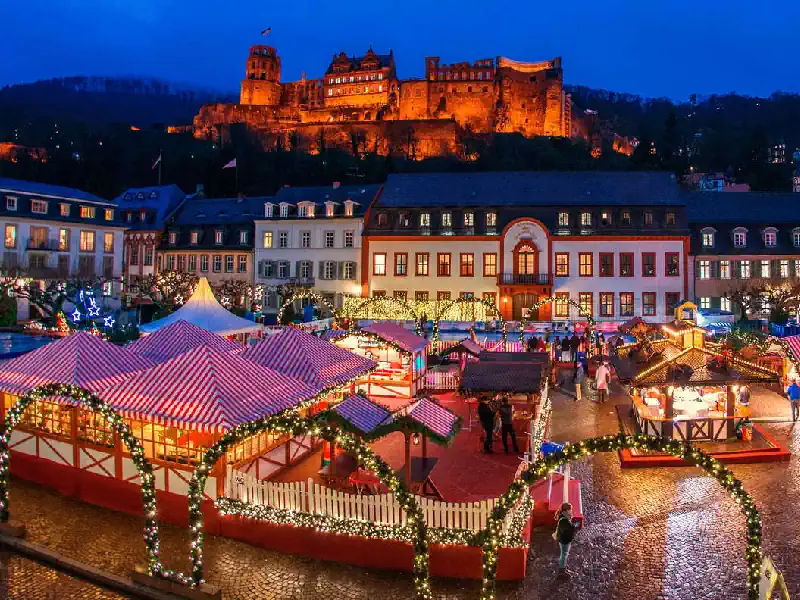 Heidelberg: 1.5-Hour Christmas Market Walking Tour