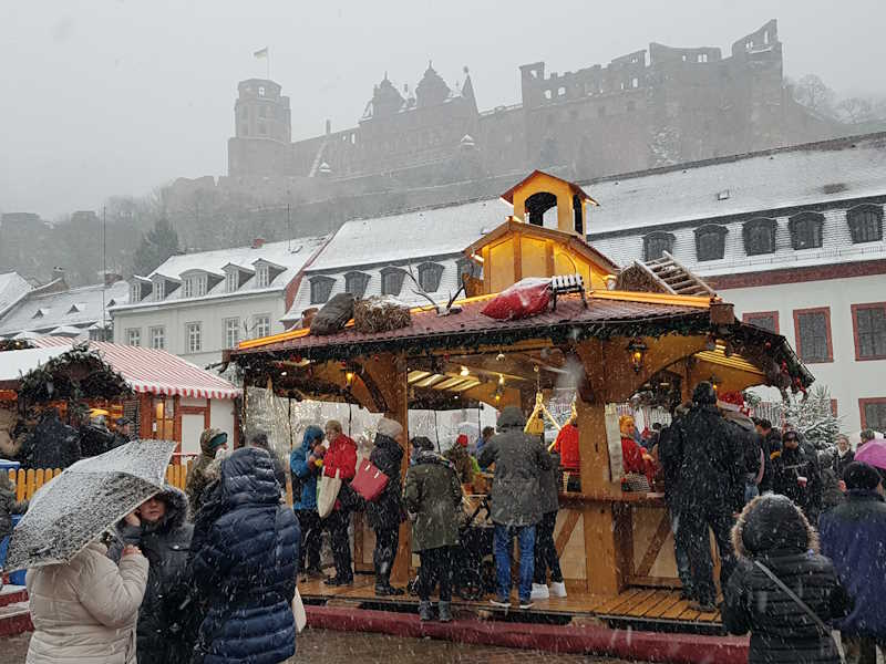 Christmas Market in Baden-Baden in Germany