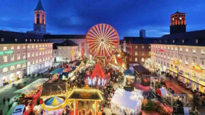 Karlsruher Christkindlesmarkt, the Karlsruhe Christmas Market in Germany