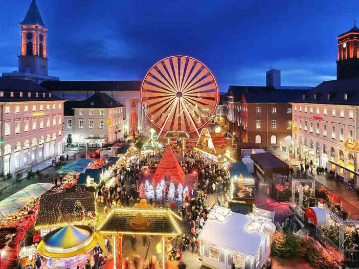 Karlsruher Christkindlesmarkt, the Karlsruhe Christmas Market in Germany