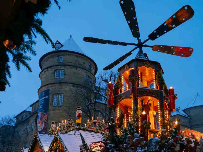 Stuttgarter Weihnachtsmarkt, Stuttgart Christmas Market in Germany