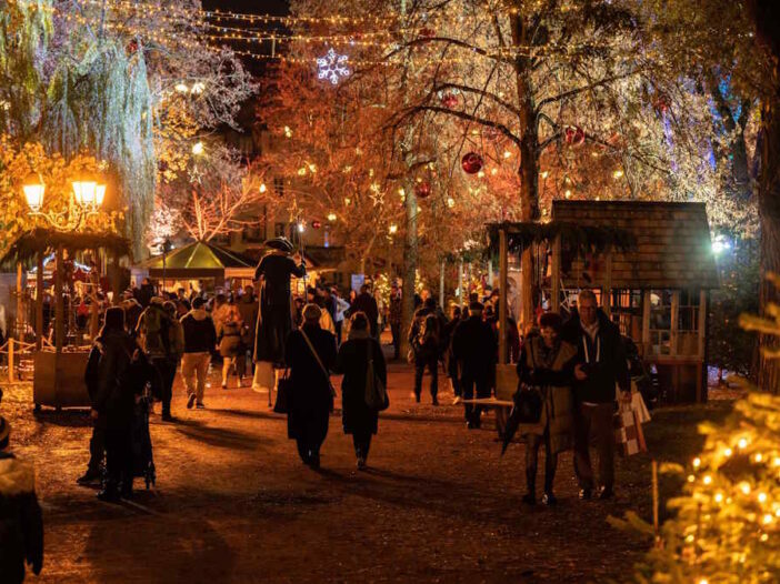 Strasbourg Christmas Market in Alsace region, France