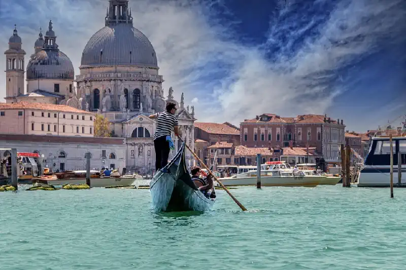 Venice Grand Canal by Gondola
