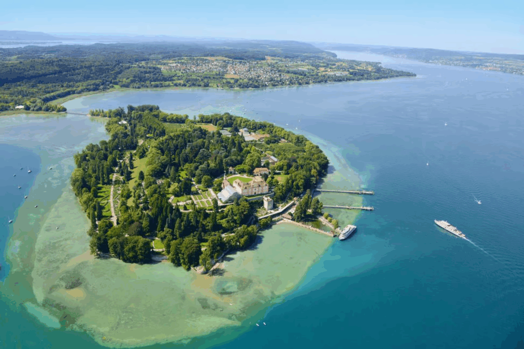 Constança: Ilha Mainau - Lago Constança, Ilha Mainau